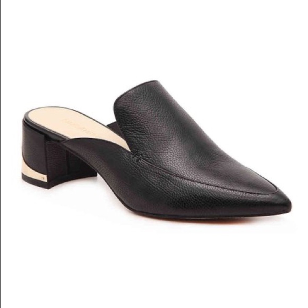 🖤 Enzo Angiolini | Black Leather Dellwin Mules 🖤